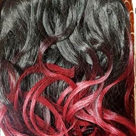 Outre Quick Weave Half Wig: Malaysian (Color Available: DRB425/1) - Picture 4 of 7